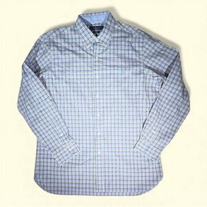 Ralph Lauren Blue Plaid Button Down Shirt